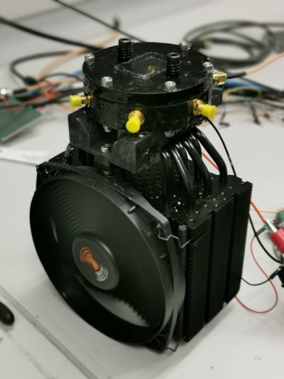 Photo of the cooling system